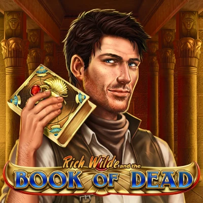 Book of Dead Egyptian-themed slot tile at Boo Casino Canada