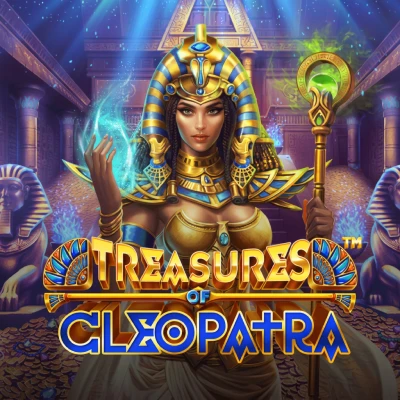 Treasures of Cleopatra Egyptian slot tile at Boo Casino